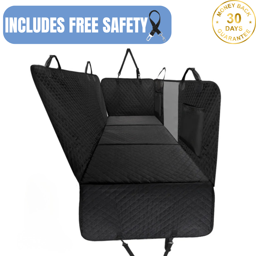 Waterproof Hard-Base Car Seat Cover & Hammock