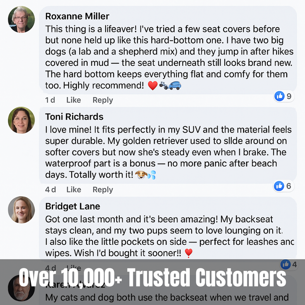 Hard-Base Car Seat Cover